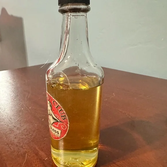 Vintage Newbro Tuxedo Club Hair Gloss 4 fl oz Approx 70% full ** FLAWS